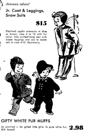 Wisconsin State Journal toy ads: 1940s